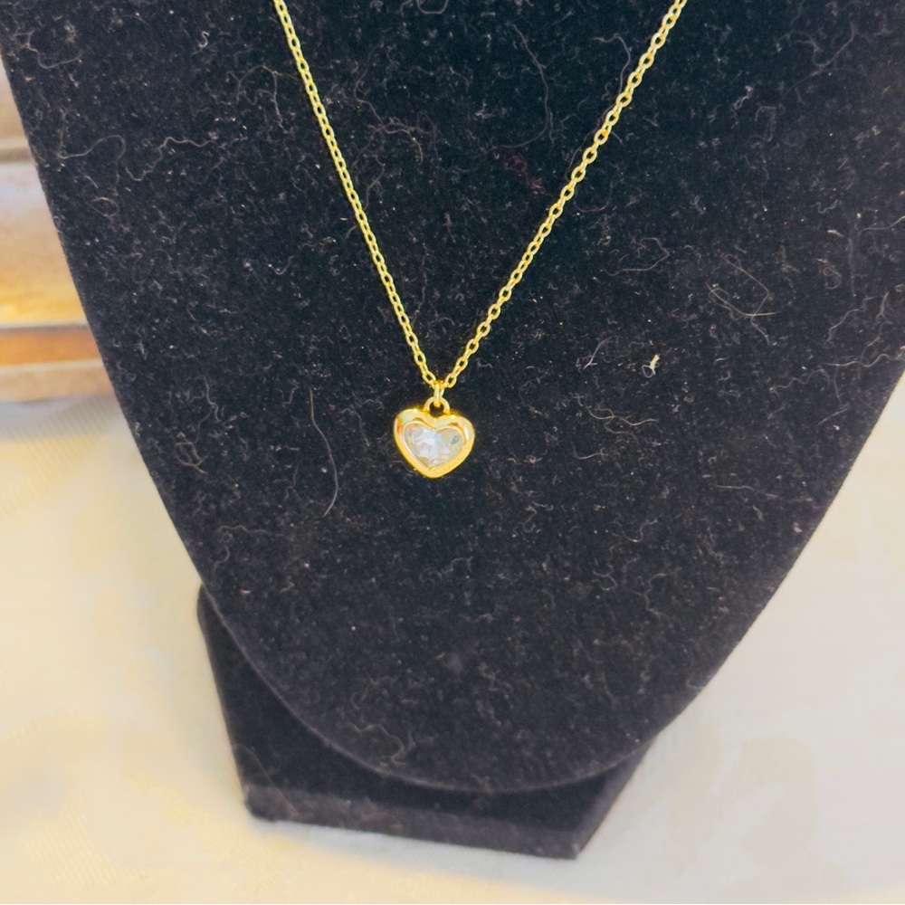 Coach NWOT Heart Pendant Necklace
